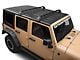 Rhino-Rack Vortex SG 2 Bar Roof Rack; Black (07-10 Jeep Wrangler JK 2-Door; 07-18 Jeep Wrangler JK 4-Door; 18-24 Jeep Wrangler JL 4-Door)