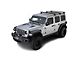 Rhino-Rack Heavy Duty RCL 3-Bar Backbone Roof Rack; Black (18-24 Jeep Wrangler JL 4-Door w/ Hard Top)