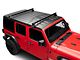 Rhino-Rack Heavy Duty RL110 2 Bar Roof Rack; Black (18-24 Jeep Wrangler JL 4-Door)