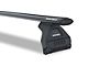 Rhino-Rack Vortex RL110 3-Bar Roof Rack; Black (18-24 Jeep Wrangler JL 4-Door)