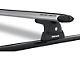 Rhino-Rack Vortex RLT600 Trackmount 2-Bar Roof Rack; Silver (97-06 Jeep Wrangler TJ)