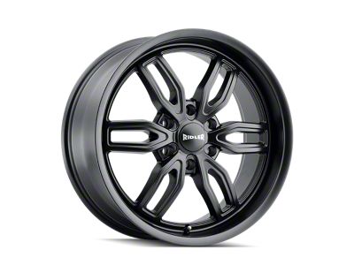 Ridler 609 Matte Black 6-Lug Wheel; 22x9.5; 18mm Offset (03-09 4Runner)