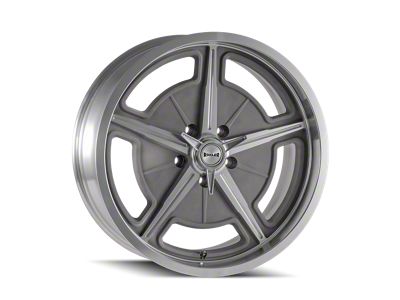 Ridler 605 Matte As-Cast Machined 5-Lug Wheel; 17x8; 0mm Offset (05-15 Tacoma)