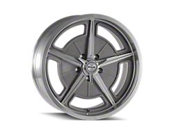 Ridler 605 Matte As-Cast Machined 5-Lug Wheel; 18x9.5; 0mm Offset (05-15 Tacoma)