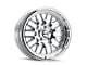 Ridler 607 Polished 5-Lug Wheel; 20x8.5; 0mm Offset (05-15 Tacoma)