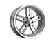 Ridler 608 Gloss Grey Milled 5-Lug Wheel; 18x8; 0mm Offset (05-15 Tacoma)