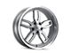 Ridler 608 Gloss Grey Milled 5-Lug Wheel; 18x9; 0mm Offset (05-15 Tacoma)