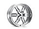 Ridler 609 Chrome 6-Lug Wheel; 20x9; 18mm Offset (05-15 Tacoma)