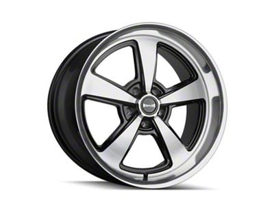 Ridler 652 Gloss Black with Diamond Cut Face and Lip 5-Lug Wheel; 20x8.5; 0mm Offset (05-15 Tacoma)