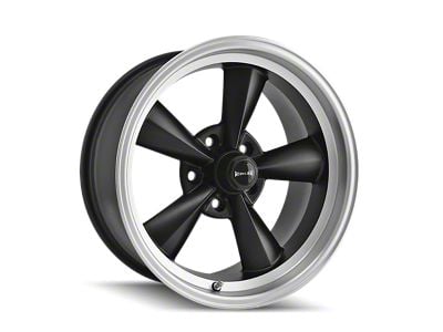 Ridler 675 Matte Black Machined 5-Lug Wheel; 17x7; 0mm Offset (05-15 Tacoma)