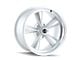 Ridler 675 Satin Silver Machined 5-Lug Wheel; 15x8; -12mm Offset (05-15 Tacoma)