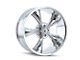 Ridler 695 Chrome 5-Lug Wheel; 17x7; 0mm Offset (05-15 Tacoma)