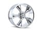 Ridler 695 Chrome 5-Lug Wheel; 17x8; 0mm Offset (05-15 Tacoma)