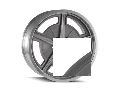 Ridler 605 Matte As-Cast Machined Wheel; 20x10; 0mm Offset (84-01 Jeep Cherokee XJ)