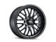 Ridler 607 Matte Black Wheel; 18x9.5; 6mm Offset (84-01 Jeep Cherokee XJ)