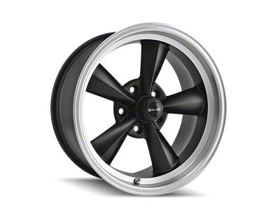 Ridler 675 Matte Black Machined Wheel; 17x7; 0mm Offset (84-01 Jeep Cherokee XJ)