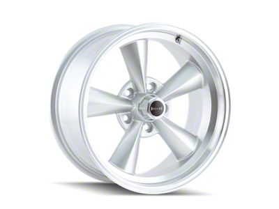 Ridler 675 Satin Silver Machined Wheel; 15x8; -12mm Offset (84-01 Jeep Cherokee XJ)