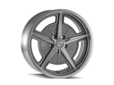 Ridler 605 Matte As-Cast Machined Wheel; 17x8; 0mm Offset (20-24 Jeep Gladiator JT)