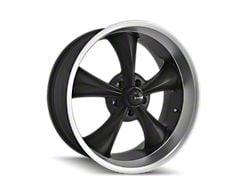 Ridler 695 Matte Black Machined Wheel; 18x8; 0mm Offset (87-95 Jeep Wrangler YJ)