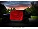Four Door Rain Curtains; Red (20-24 Jeep Gladiator JT)