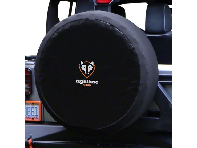 Rightline Gear Adjustable Spare Tire Cover (87-18 Jeep Wrangler YJ, TJ & JK)