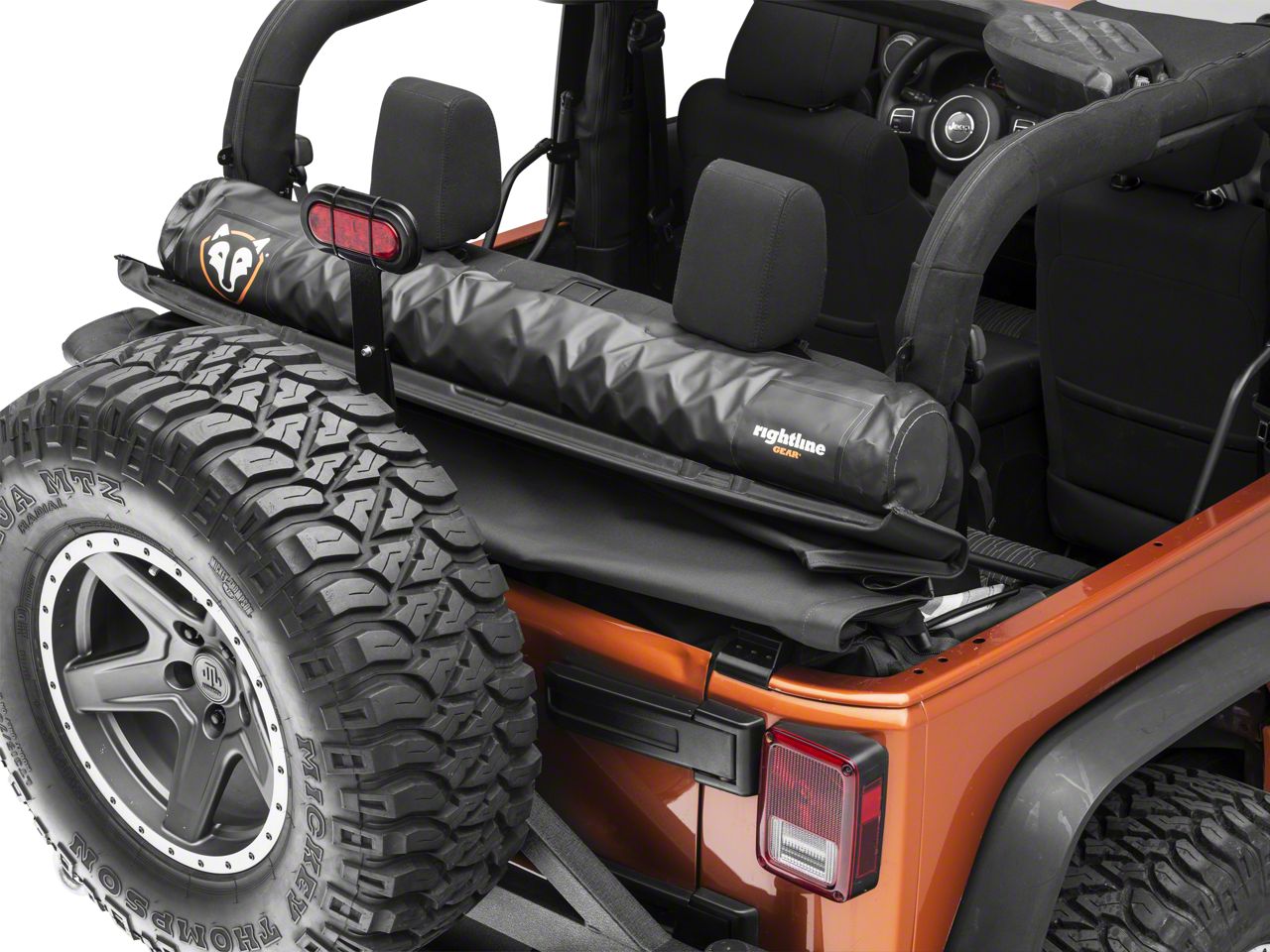Rugged Ridge Jeep Wrangler Window Storage Sport Bar Bag - Black 12107.05  (07-18 Jeep Wrangler JK)