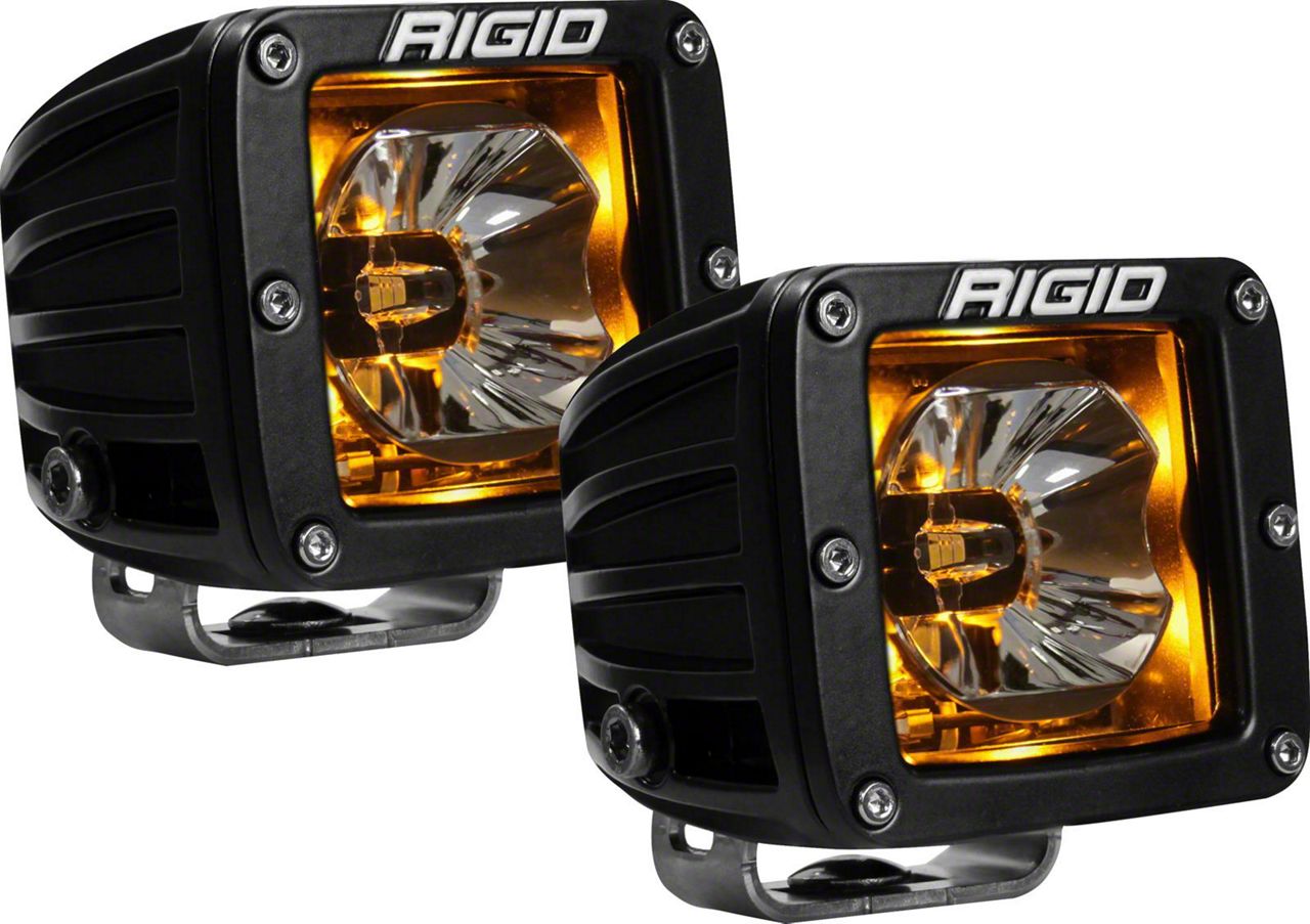 Rigid Industries Bronco Radiance LED Pod Lights with Amber Backlight ...