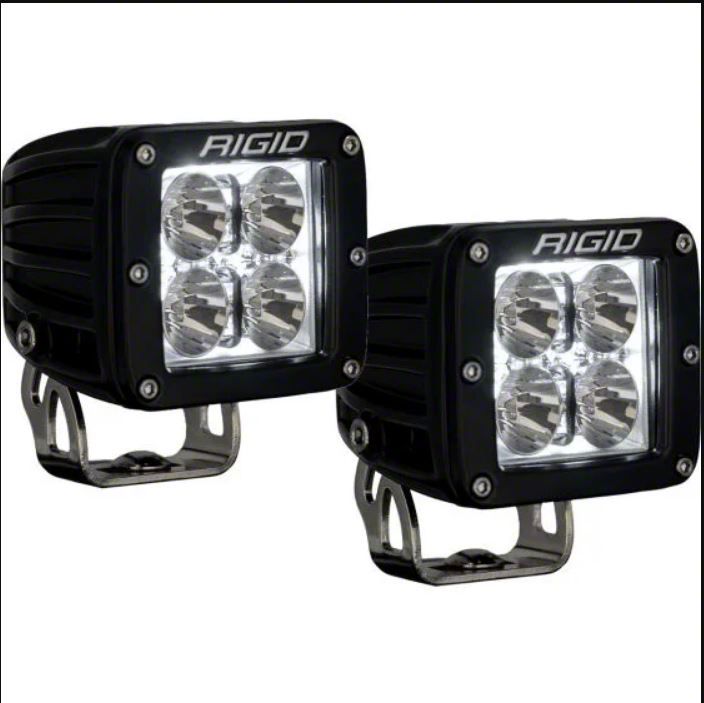 Rigid Industries Bronco Sport Radiance Plus LED Pod Lights with RGBW ...