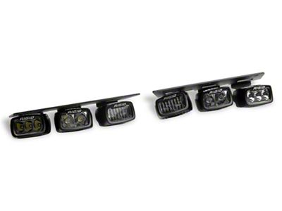 Rigid Industries SR-M Series LED Fog Light Kit (21-25 Bronco w/ Factory Modular Bumper)