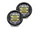 Rigid Industries 4-Inch 360-Series LED Off-Road Lights with White Backlight; Driving Beam (Universal; Some Adaptation May Be Required)