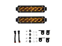 Rigid Industries 6-Inch SR-Series LED Fog Light Kit; Yellow (22-25 Tundra)