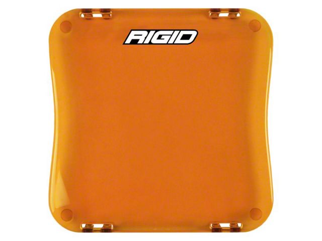 Rigid Industries D-XL Series Light Cover; Amber