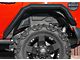 RIVAL 4x4 Aluminum Rear Inner Fender Liners; Textured Black (18-24 Jeep Wrangler JL)