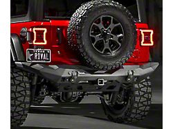 RIVAL 4x4 Full-Width Aluminum Rear Bumper (18-24 Jeep Wrangler JL)