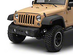 RIVAL 4x4 Stamped Steel Modular Stubby Front Bumper (07-18 Jeep Wrangler JK)