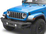 RIVAL 4x4 Modular Stamped Steel Full Width Front Bumper (18-24 Jeep Wrangler JL)