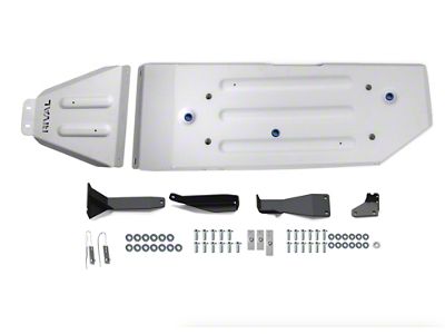 RIVAL 4x4 Aluminum Fuel Tank Skid Plate (16-23 Tacoma w/ 5-Foot Bed)