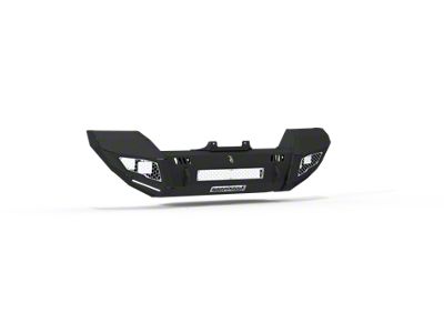 Road Armor IDENTITY Front Bumper; Textured Black (20-24 Jeep Gladiator JT Launch Edition, Rubicon)