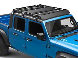 Road Armor Modular Roof Rack; Textured Black (20-25 Jeep Gladiator JT)