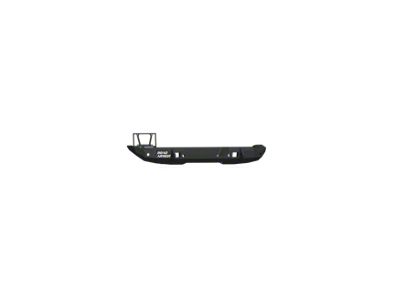 Road Armor Stealth Mid-Width Rear Bumper; Textured Black (18-24 Jeep Wrangler JL)