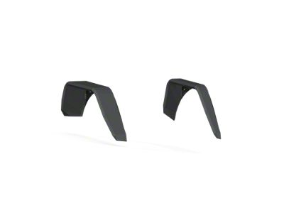 Road Armor Stealth Wide Rear Fender Flares; Textured Black (18-24 Jeep Wrangler JL)