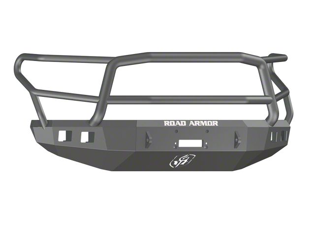 Road Armor Stealth Winch Front Bumper with Lonestar Guard; Satin Black (14-21 Tundra)