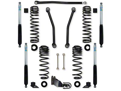 Rock Krawler 2.50-Inch Adventure Series Mid-Arm Suspension Lift System with Bilstein 5100 Shocks (21-24 Jeep Wrangler JL 4xe)