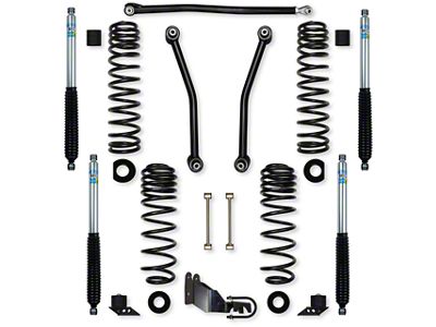 Rock Krawler 2.50-Inch Adventure Series Mid-Arm Suspension Lift System with Bilstein 5100 Shocks (18-24 2.0L or 3.6L Jeep Wrangler JL 2-Door)