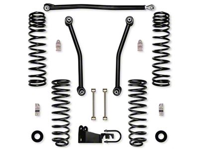 Rock Krawler 3.50-Inch Adventure Series Mid-Arm Suspension Lift System with Bilstein 5100 Shocks (07-18 Jeep Wrangler JK 2-Door)