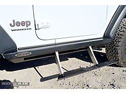 Rock-Slide Engineering 3rd Gen Step Slider; Driver Side (18-24 Jeep Wrangler JL 2-Door)