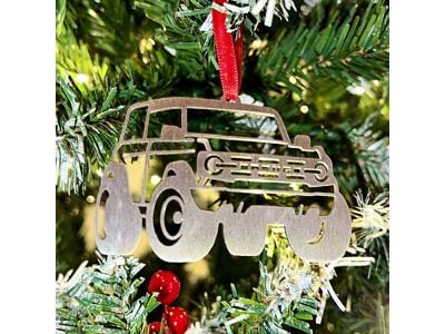 Rock-Slide Engineering Bronco Christmas Tree Ornament