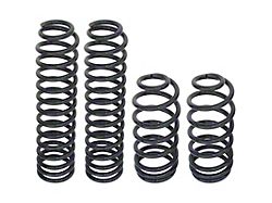 RockJock 4-Inch Front and Rear Lift Coil Springs (97-06 Jeep Wrangler TJ)