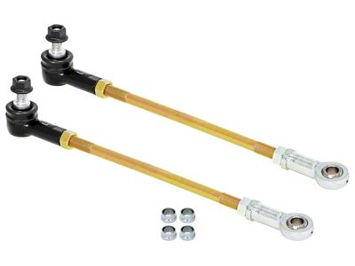 RockJock Adjustable Rear Sway Bar End Links with Sealed Rod Ends (20-24 Jeep Gladiator JT)