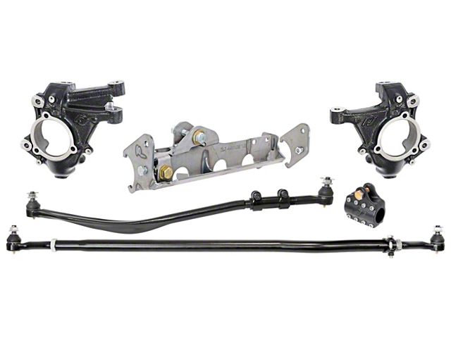 RockJock High Steer Knuckle Kit for Ram Assist (20-24 Jeep Gladiator JT, Excluding Launch Edition, Mojave & Rubicon)